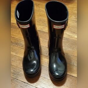 Hunter Classic Black Waterproof Boots